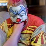 FlipFlop The Clown at the 2018 Dark Carnival Games Con