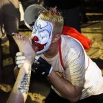 FlipFlop The Clown at the 2017 Gathering of the Juggalos