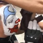 FlipFlop The Clown At The 2019 Kinky Kitty's Anniversary Party in Sarasota, Florida