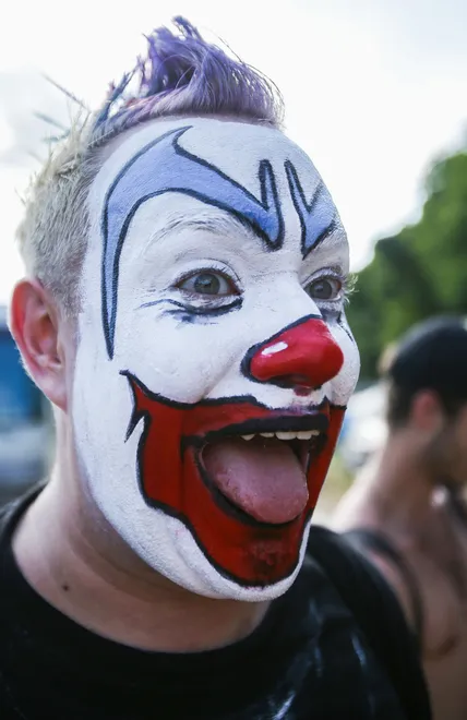FlipFlop The Clown at the 2019 Gathering of the Juggalos